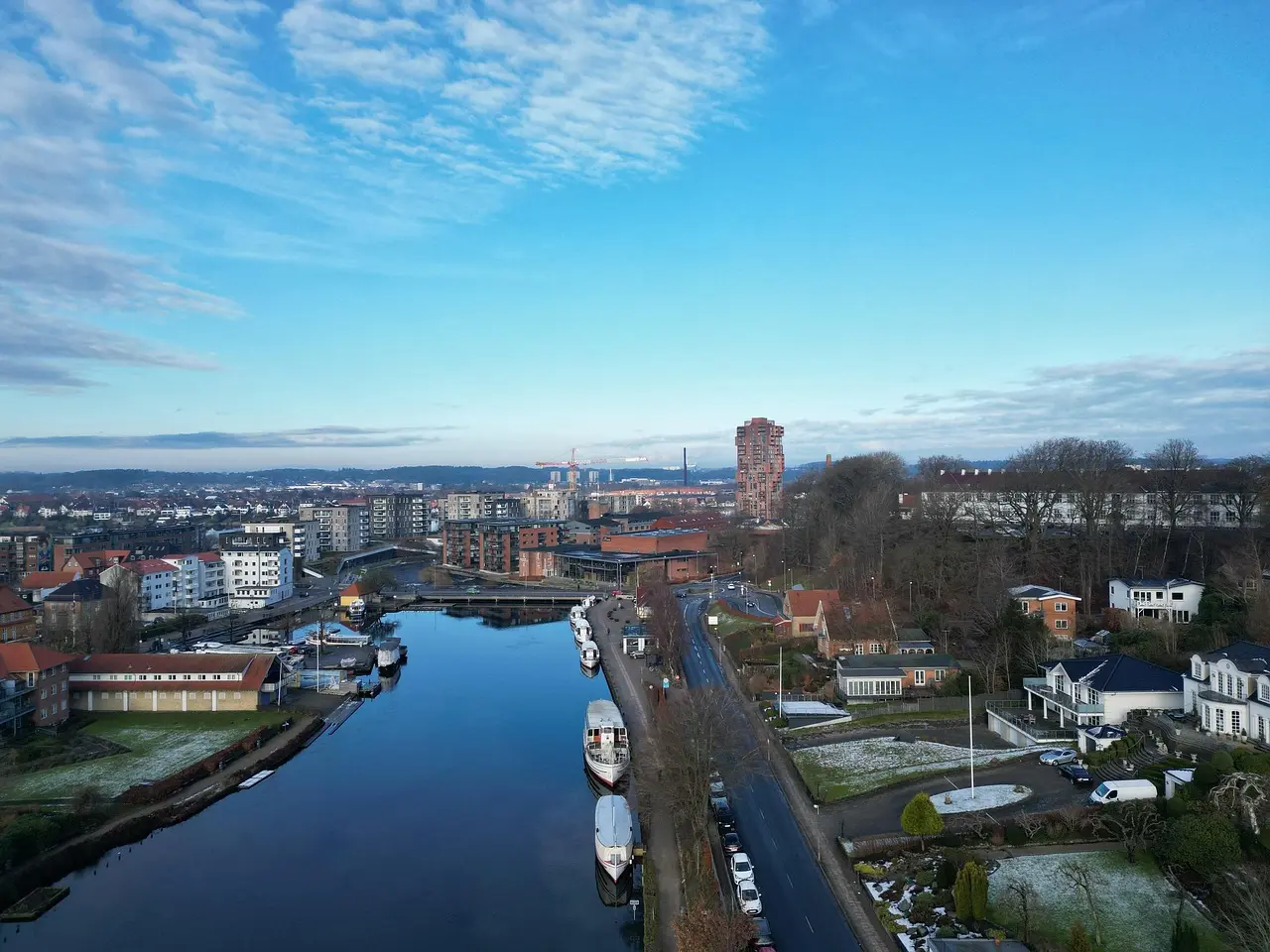 Remstrup Å, Havnen I Silkeborg